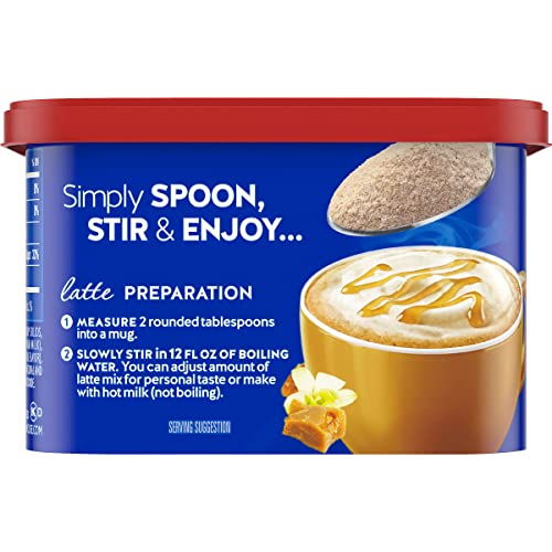 Maxwell House International Cafe Flavored Instant Coffee, Vanilla