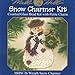 Wreath Snow Charmer Beaded Counted Cross Stitch Christmas Ornament Snowman Kit Mill Hill 2001 Snow Charmers MHSC26