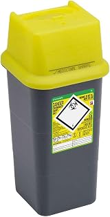 Sharpsafe 7 Litre Contaminated Sharps Bin Clinical Waste view 3