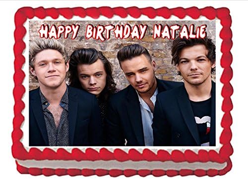 Edible Cake Topper One Direction