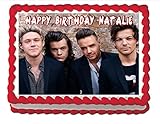 Edible Cake Topper One Direction