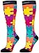 CompressionZ 20-30 mmHg Compression Socks Men & Women - Knee High Support Stockings (Jigsaw, Large)