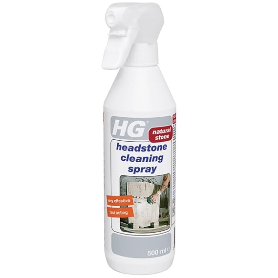 HG Headstone Cleaning Spray 500 ml is a Headstone Cleaner Spray That