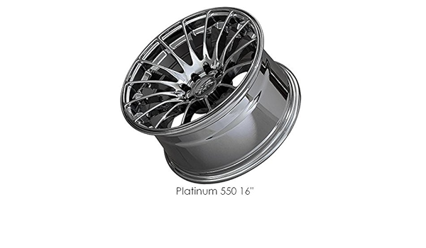 XXR Wheels Rim 550 17x9.25 5x100/5x114.3 ET19 73.1CB Platino ...