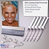 BrightWhiteSmiles Teeth Whitening Kit Bundle with Gel and Trays