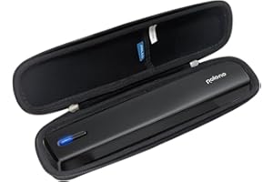 Anleo Carrying Case Compatible with POLONO D810 Portable Printer, Bluetooth Thermal Printer, Carrying Storage Bag for D810(Black)