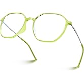VISOONE Lightweight TR90 Blue Light Blocking Glasses Frame with Anti Glare Eye Protection for Women and Men RANE