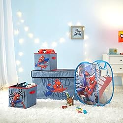 Marvel Spiderman 4 Piece Collapsible Storage