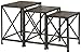 Ashley Furniture Signature Design - Vennilux Nesting End Tables - 3 Piece Table Set - Gray Brown Finish