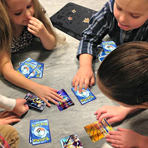 Trading Card Binder Compatible with Pokemon Card,Fits 400 Cards with 50