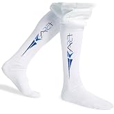 LEONARK Fencing Socks For Epee, Sabre and Foil - Cotton Protective Fencing Stockings for Unisex Child and Adult