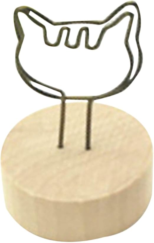 Amazon Co Jp Plus Nao プラスナオ メモスタンド メモクリップ カードホルダー カード 写真 メモ 雑貨 文房具 おしゃれ かわいい 木製 ワイヤークリップ サボテン 服 ファッション小物