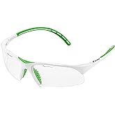 Tecnifibre "Absolute Protective Squash Eyewear/Eyeguard - Impact Resistant (Blue/Red, White/Green, & Black/Orange Colors)