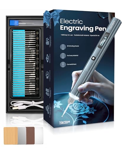 Vanlgs Engraving Pen for Metal Wood Glass Plastic