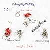 Shaddock-Fishing-12pcsbags-White-Nylon-Fishing-Wire-Leader-Rigs-Trace-with-SwivelsSnapsBeads-Arms-Fishing-Lures-Tackle-Leader-Rigging Shaddock-Fishing-12pcsbags-White-Nylon-Fishing-Wire-Leader-Rigs-Trace-with-SwivelsSnapsBeads-Arms-Fishing-Lures-Tackle-Leader-Rigging
