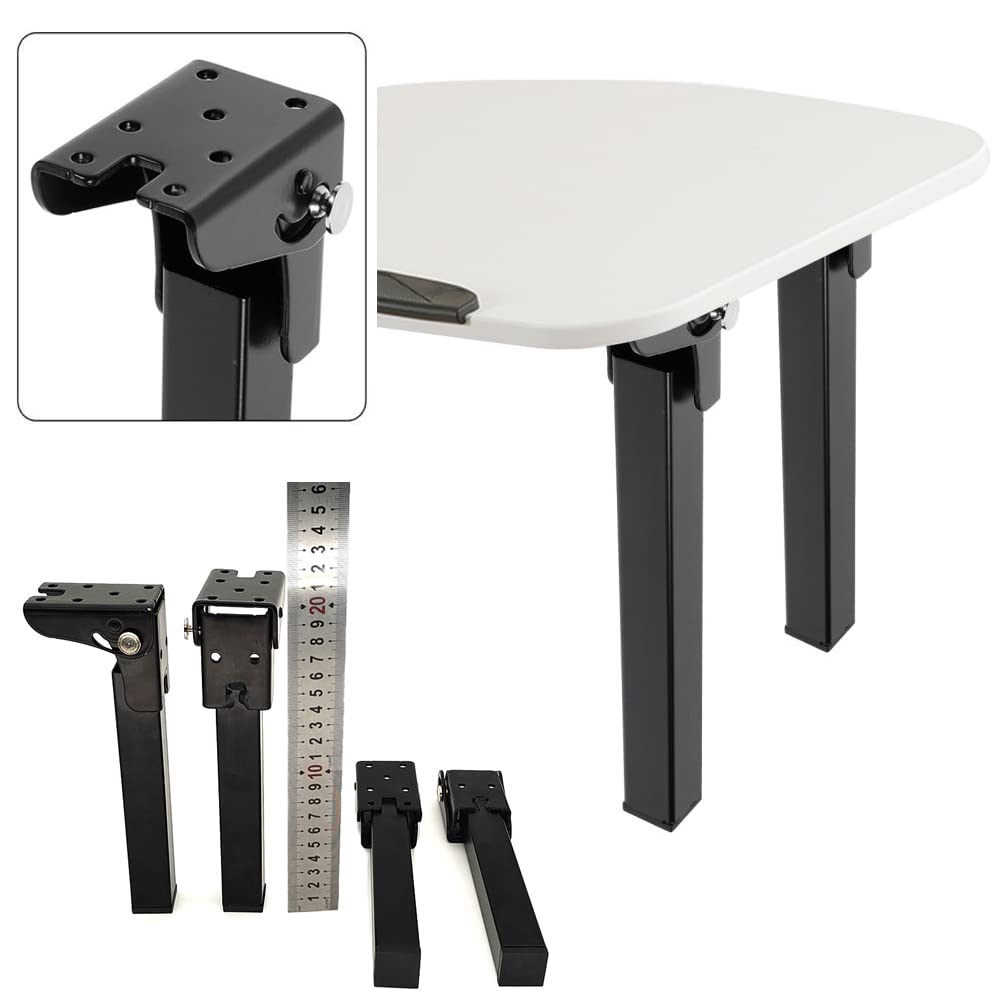 (4 Strips of 8 inches)Folding Hairpin Table Legs-Practical, Portable Notebook Table Legs, Kitchen Folding Table Extension Accessories.