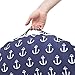 Removable Newborn Lounger Cover Water Resistant with Nautical Anchors