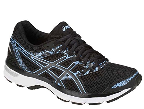 ASICS Women's Excite 4 Black Bluebell 8 B(M) US