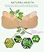 Women's Self Adhesive Bras Invisible Strapless Backless Bra Nude D