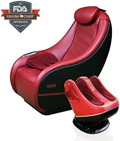 L-track Kahuna Compact Massage Chair - Hani (Hani Red + 088 Red)