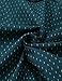YTD Mens 100% Cotton Casual Slim Fit Long Sleeve Button Down Printed Dress Shirts US M Green