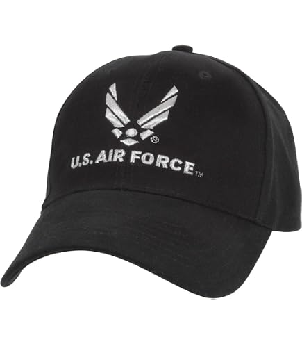 U.S. AIR FORCE Wings Logo Embroidered Hat – Green Adjustable Buckle Closure Cap With Padded Sweatband