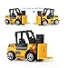 Coolplay Inertia Toy Early Engineering Vehicles Friction Powered Dumper,Bulldozers,Forklift,Tank Truck,Asphalt Car and Excavator for Children Kids Boys and Girls ( Pack of 6)