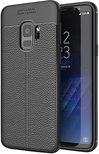 Samsung Galaxy S9 Case,Soft TPU Durable,Slim,Shockproof,Anti-Scratch,Easy Grip,Non-Deformable,Full Protection Case for Samsung Galaxy S9 by SUVAPOTAC-Black
