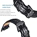 TOROTOP Compatible for Samsung Gear S2 Watch Band, Leather Replacement Band with Stainless Steel Connector for Compatible for Samsung Gear S2 Sport Smart Watch Band SM-R720/R730(NOT FIT SM-R732)