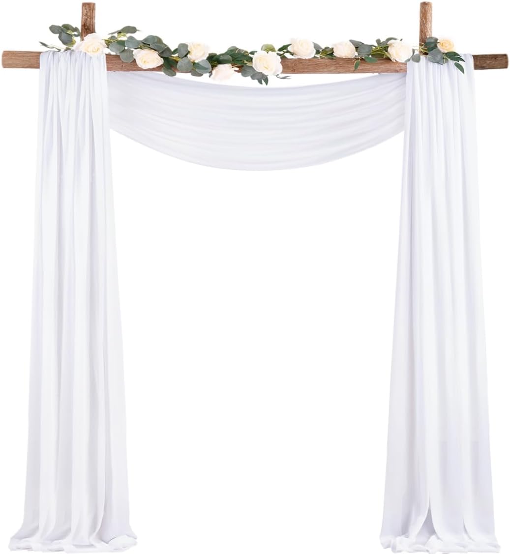 Window Treatments - Socomi Wedding Arch Draping Fabric 1 Panel 29