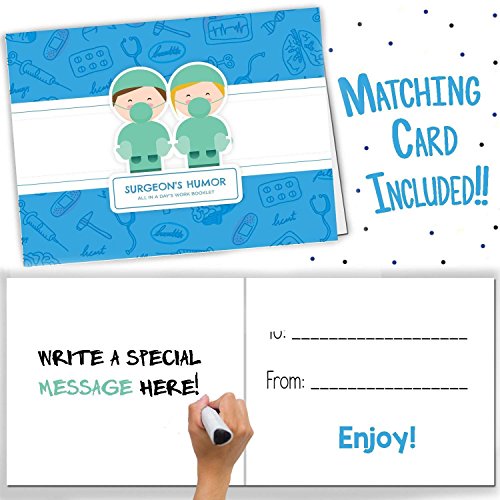 GIFTS FOR DOCTOR - Gift Idea For Your Favorite Surgeon, Medic, Specialist or Plastic Surgeon | Say Thank You After a Surgery or Medical Procedure with this Booklet | Includes Stickers, Jokes, Quotes
