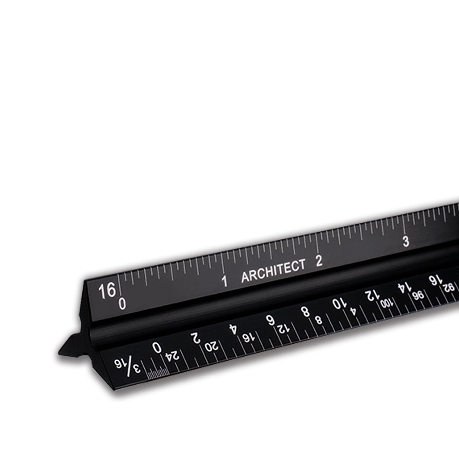 Arch Machinist Ruler Mua 12 Inch Architectural Scale Ruler with Laser-Etched Imperial ...