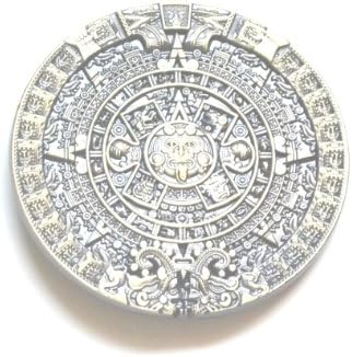Bronze Aztec Calendar Mayan Belt Buckle (Brand New)