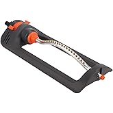 WOOXGEHM Lawn and Garden Essential Oscillating Water Sprinkler, 19 Hole 4 Modes Oscillating Watering Sprinkler, Water Sprinkl