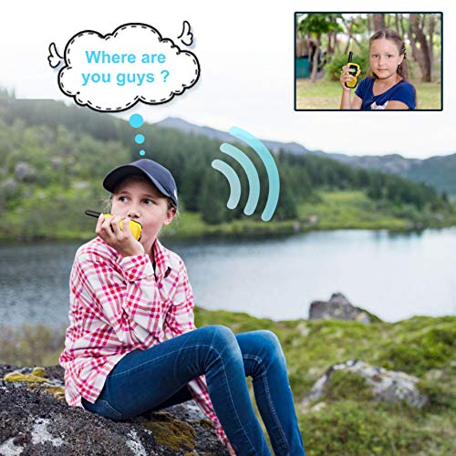 3 Walkies+Talkies+Channels+Handheld+Flashlight