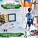Acrylic Paint Set for Kids and Artists | 24 Colors Big Tubes 30mL | Rich Pigments, Premium Quality Paint Kit | Non-Toxic & Vibrant Colors for Canvas Wood & Fabric | Great Christmas Gift by Magikolor
