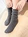 Zando Womens Girls Fashion Outdoor Leisure Lightweight Classic Cozy Knit Slouch Socks