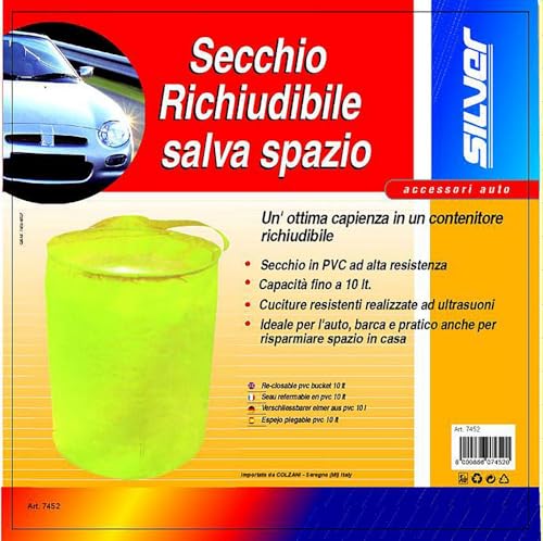 Start Cubo Plegable de 10 litros Que Ahorra Espacio, Ideal para Coches, Barcos y el hogar