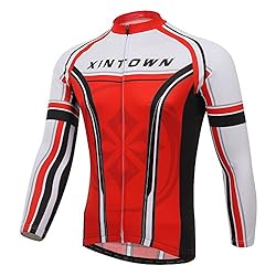 Xinzechen Polyester Bicycle Jersey Long Sleeve Star
