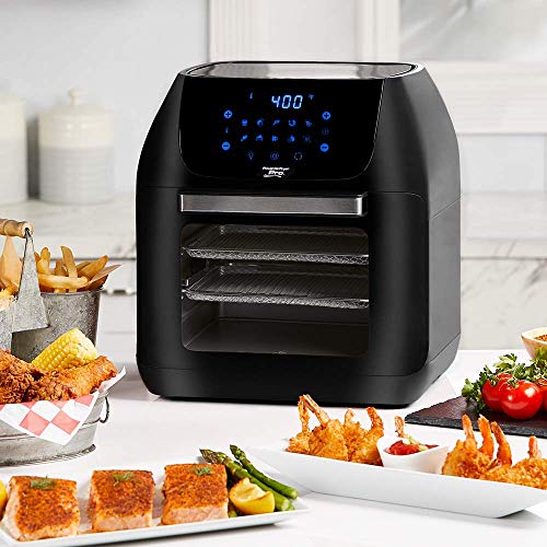 Power XL 10in1 1500W 6qt Pro XLT Air Fryer Oven w/Rotisserie (Black