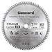 Concord Blades WCB0725T080HP 7-1/4" 80 Teeth TCT General Purpose Hard & Soft Wood Saw Blade primary
