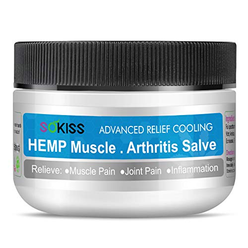 Hemp Salve for Pain Relief,100 Natural Extract for Muscle, Arthritis
