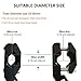 LELEKEY Bike Kickstand Aluminum Alloy Adjustable Height Bicycle Kickstand Single Leg Side Rear Mount Non Slip Bike Kick Stand for Most 20