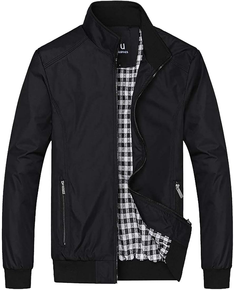 Men's Lightweight Outdoor Plus Size Active Softshell Bomber