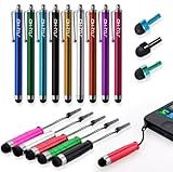 Sty-HD 17 pcs Colorful 3 Styles Capacitive
Stylus/Styli Touch Screen Cellphone Tablet
Pen for iPhone 4 4s 3 3Gs iPod Touch iPad
2 Motorola Xoom, Samsung Galaxy,
BlackBerry Playbook AMM0101US, Barnes
and Noble Nook Color, Droid Bionic