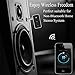 Bluetooth 5.0 aux Adapter, POSTA Audio Car Kit Receiver, Portable Wireless Audio Adapter 3.5mm Aux for Music, Home Hi-fi System, Speaker, Headphones, Hands-Free Car Kit with Microphone