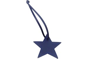 Star Shaped Leather Luggage Tags for Suitcases, Personalized Unique Tag Charm, Versatile Five-Pointed Star Keychain Travel Ba