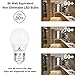 Warmoon LED Light Bulbs, 7W DSW 3-in-1 White Non Dimmable LED Bulbs 60W Equivalent E26 Base Energy Saving Light Bulbs for Table Lamps Floor Lamps Pendant Fixtures Ceiling Fixtures - 1 Pack