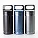 PPFISH EDC Air-Tight Accessory Case, Waterproof Pill Bottle Match Holder Pill Case Keychain, Outdoor Survival Storage Container Dry Box (Blue)