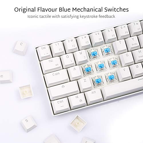 4 Wireless+Multi+Device+Mechanical+Rechargeable+Switch+White